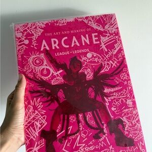 NEW-The Art and Making of Arcane League Legends -Art Book -hardcover